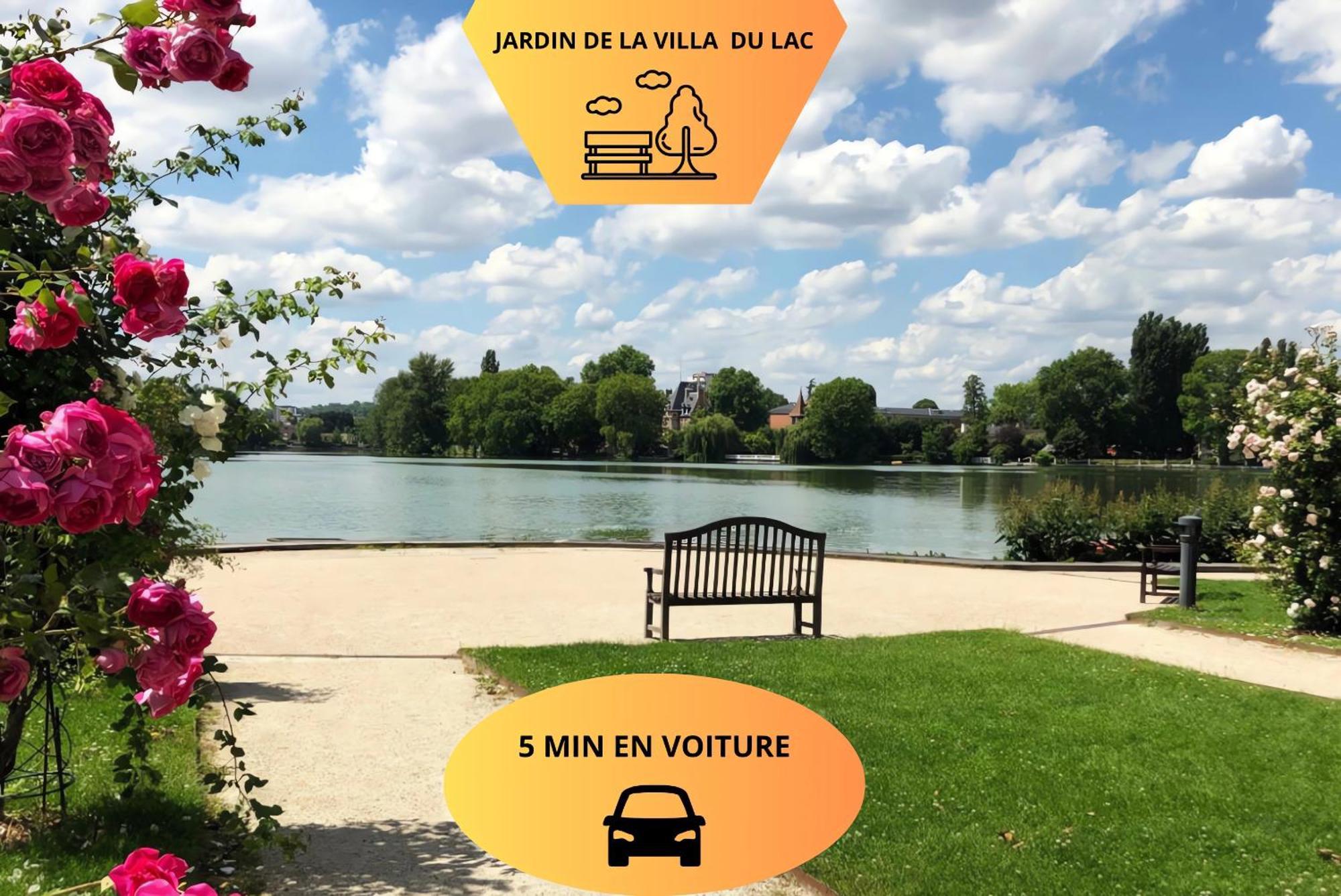 -l'emeraude De Louis Xvi- Ideal Pour Couple-solo-pro 8min De Paris-1min De La Gare * Enghien-les-Bains